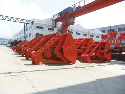 China Professional Twin-Rope 5 Ton Cactus Excavator Grab For Automated Gantry Crane for sale