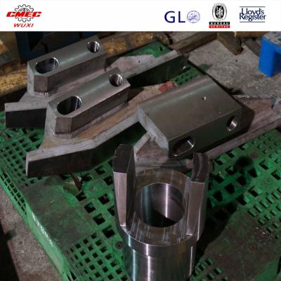 China Customized Stamping Welding Heavy Steel Fabrication , CNC Machining Parts ASTM Port Machinery for sale