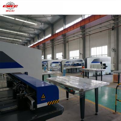 China 32 Working Station CNC Punching Machine Metal Sheet Hole For Aluminium for sale