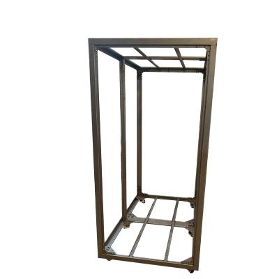 China Fabrication Custom Aluminum Sheet Metal Welding Open Frame Server Bending Rack for sale