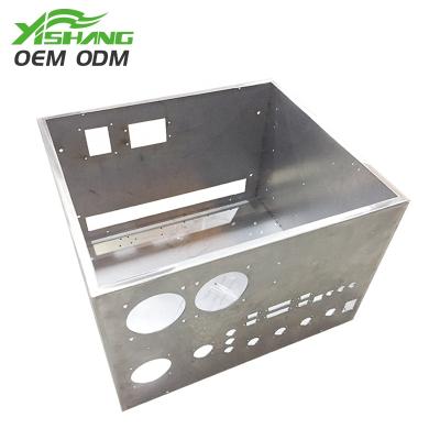 China Professional Customized Metal Sheet Metal Fabrication Power Distribution Box Small Aluminum Enclosure for sale