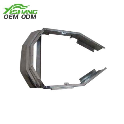 China Custom Corner Bracket Sheet Metal Fabrication Environmental Protection Auto Parts Metal Fence for sale