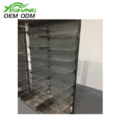 China Cosmetics etc shop metal display stand retail store remote control display Aircraft Digital Product Line for sale