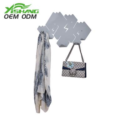 China Supplier Fashionable Customized Bag Clothes Decoration Metal Wall Decor for sale