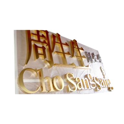 China Beautiful Sleek Sheet Metal Fabrication Shop Waterproof Stainless Steel Led Light Channel Illuminated Outdoor Letters Led Signs for sale