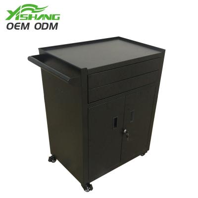 China Widely used in workshop garage series storage combination custom tool cabinet with black body workbench for sale