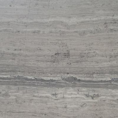 China Modern High Quality Polished Stone Wood-Look Gray Marble Floor Tile for sale