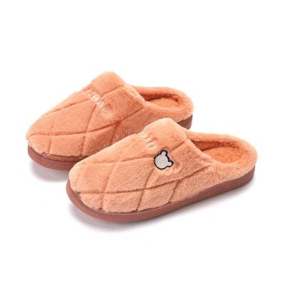 China Quality PVC Sole Lightweight Winter Home Guaranteed Fluffy Slippers for sale