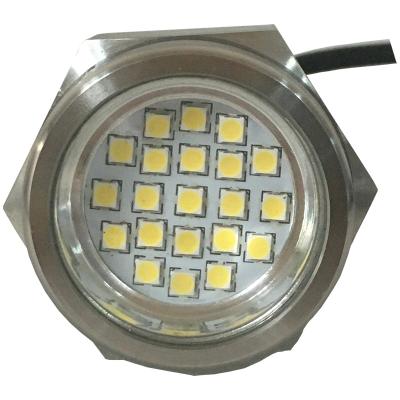 China Fish attraction led DC12V 25W/30W submersible underwater light boat ip68 underwater light marine lamp for sale