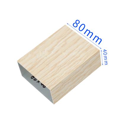 China New Separation Precision Material Alloy Extruded Aluminum Square Tube for sale