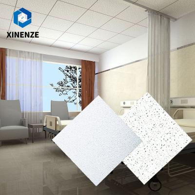 China Artistic Ceilings Factory Direct Mineral Wool Slag Wool Particle Board Ceiling Tiles for sale