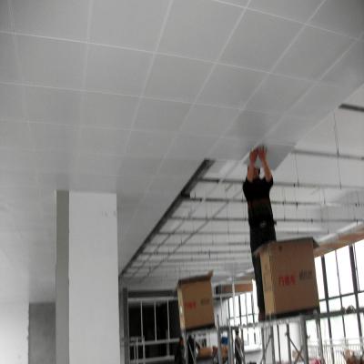 China Artistic Ceilings 2'x2 2'x4 White Color Square Aluminum Baffle False Ceiling Tiles For Interior Drop Ceiling for sale