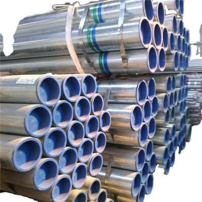 China Low Carbon Liquid Pipe Hot Dip Galvanized Scaffolding Steel Pipe / Tube for sale