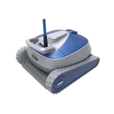 China Automatic Swimming Pool Cleaner Floor Bottom Cleaning Vacuum Robotic Style with Large Capacity Filter Basket and 59.05 Feet Swivel Cable for sale