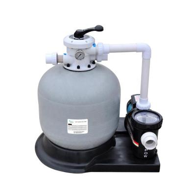 China Swimming Pool Fiberglass Top Mount Sand Filter Wholesale Price Quick Water Top Mount Sand Filter Large With Pump For Swimming Pool for sale