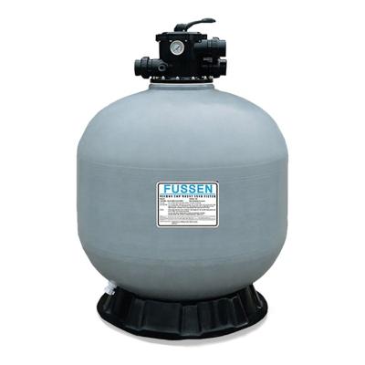 China Swimming Pool Fiberglass Top Mount Sand Filter Multiport High Pressure Valve Backwash Automatic Fiberglass Top Mount Sand Filter For Swimming Pool for sale