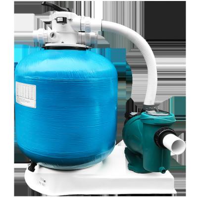 China New Design Swimming Pool Sand Filter Compute Fiberglass Sand Filter and Pump Combo for sale