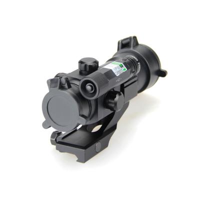 China 30mm Tube Red&Green Dot Sight W/High Profile Aluminum Mount, Green Laser Sight, Weaver Picatinny Mount for sale