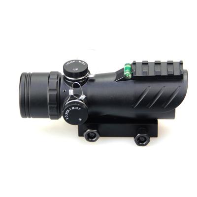 China Durable Tactical Aluminum Alloy Hard-Coat Anodizing 1X30 Dot Sight Picatinny Rail On Top W/Anti-loss Red Rope for sale