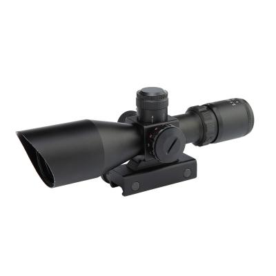 China Aluminum Compact Riflescope 2.5-10x40 Red&Green Illuminatinated With 20mm Mount for sale