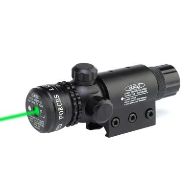 China Aluminum Tactical Green Laser Sight With 2 Mount Green Pressure Switch And Laser Indicator for sale