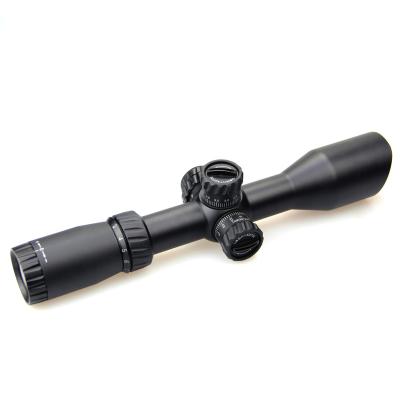 China Aluminum Factory Focus HL3-12X44 30mm Optical Tube Red&Green&Blue Riflescope Side Glass Etched W/Precise Turrets for sale