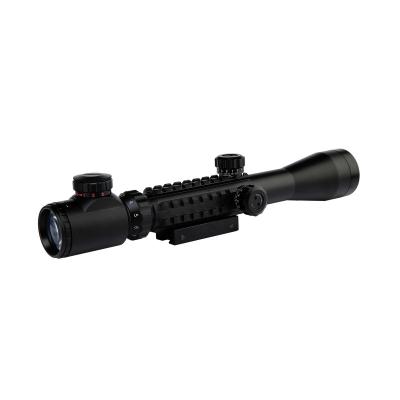 China Riflescope C3-9X40EG aluminum tri-rail. Red&Green Rangefinder Illuminated Optics Sight Scope Shotgun Scope for sale