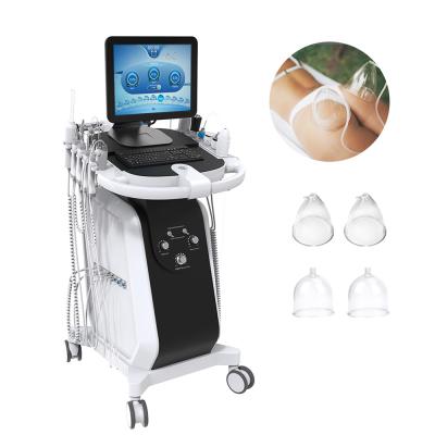 China Unique Exfoliators Skin Analyzer Function Added 15 In 1 Hydra Dermabrasion Beauty Machine With High Frequency for sale