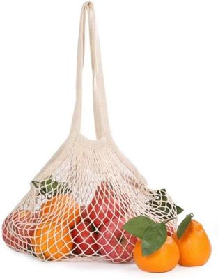 China Fashion Factory Directly Sell Eco-Friendly Reusable Vegetable Cotton Mesh Net Shopping Bag for sale