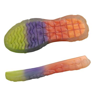 China Rubber Newest rubber outsole for Sprots shoe making OEM color and LOGO for sale