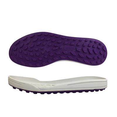 China Non Slip Golf Shoe Sole Golf Shoes Outsole Manufacturer China for sale