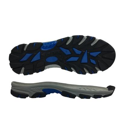 China Non-slip Low Price Recycled Rubber Mens Hiking Outsoles For Shoe Making for sale