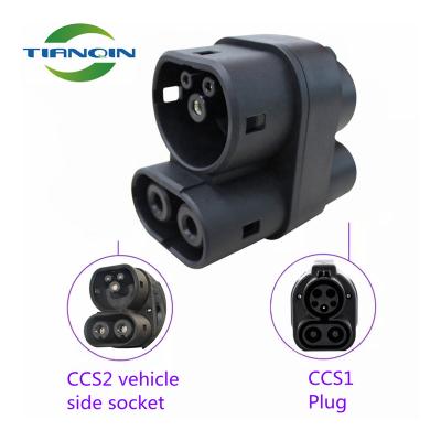 China Ccs 1 Combo Adapter / Adapter 2 CCS 1 Portable Combo Adapter Ccs To CCS 2 Combo With EV DC Fast Charging Electric Car Charger 150A Connector for sale