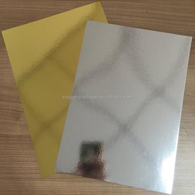 China Recycled shiny gold foil paper for bag, craft, food, lid for sale