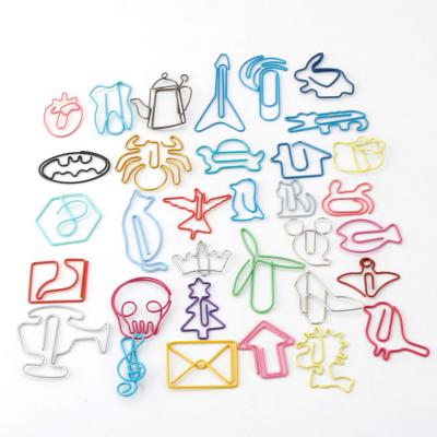 China 2021 Custom Creative Cute Metal Animal Shape Eco-friendly Paper Binder Clips Paper Clip for sale