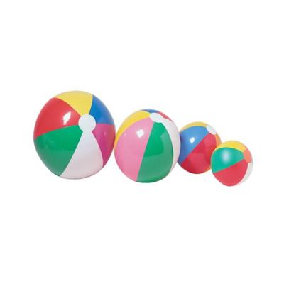 China Cheap Giant PVC Eco-friendly/PVC Free Wholesale Advertising Promotianl Rainbow Custom Inflatable Beach Ball Logo for sale