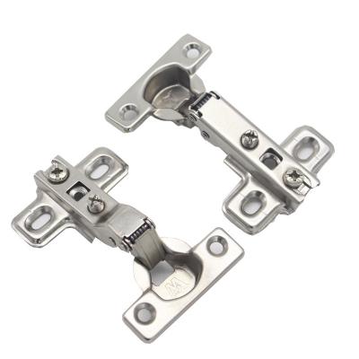 China Kitchen Furniture Hardware Fixture Quick Install Stainless Steel Hinge For Wardrobe And Cabinet for sale