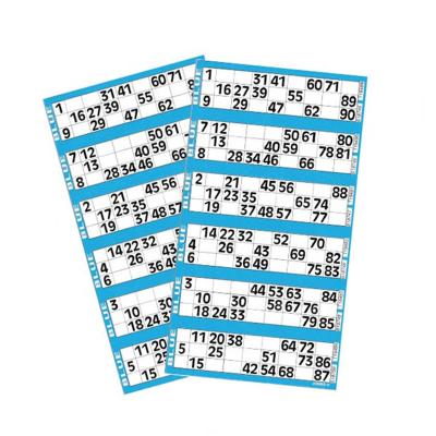 China Verification Code Wholesale Customize Board Game Card Bingo Card Game For Kids for sale