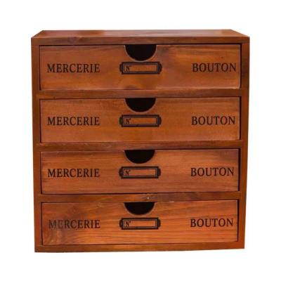 China New Design Sustainable Hot Selling Storage Wholesale Desktop Wooden Jewelry Box for sale