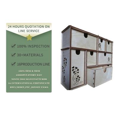 China Viable Factory Design Wholesale Custom Private Jewelry Drawer Storage Box for sale