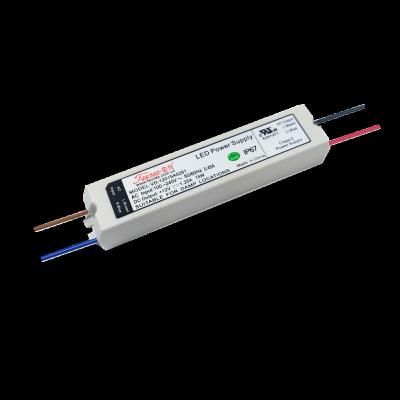 China Cabinet LED Lighting OEM ODM Plastic Case LED Power Supply 15W 24VDC 1.25A Single Output Waterproof Led Driver IP67 For Refrigerator Lighting for sale