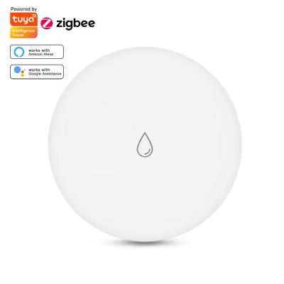 China Electronic Equipment Tuya Zigbee Water Lake Sensor Wireless Intelligent Leakage Detection Alarm Smart Home Water Level Alarm System for sale