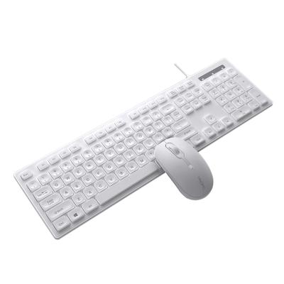 China For Home Office 2.4Ghz 104 Key Keyboard Combos Full Chocolate Wireless Silent Keyboard Commercial Local for sale