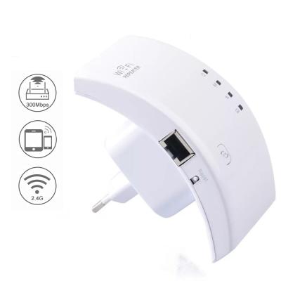 China Indoor Amplifier New Arrival Wifi Repeater Wifi Channel Extender Router 300Mbps 2.4G WiFi Signal Amplifier Wireless Adapter for sale