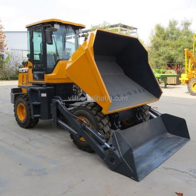 China 3 Ton Rough Terrain Self Loading 1.5 CBM Mini Dump Truck for sale