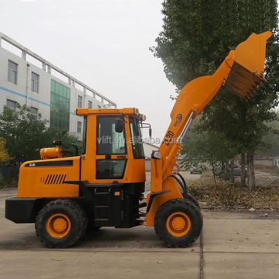 China ZL20 2 Ton 4WD Wheel Loader With 1 CBM Bucket 16/70-20 for sale