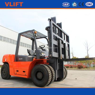 China Truck CPCD70 7000kg 7 Ton Powerful Hydraulic Diesel Forklift for sale