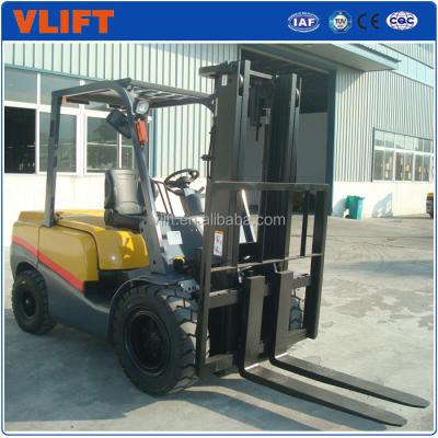 China 4 ton 4000kg hydraulic diesel forklift for sale