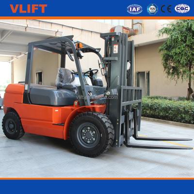 China 4 Ton Diesel Manual Forklift Truck For Sale 4000kg for sale