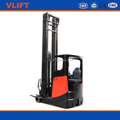 China 2 Ton 7m Reach Electric Heap Forklift With 3 Stage Freestanding Mast 2000kg for sale